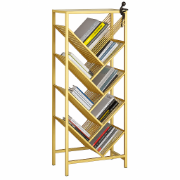 Picture of Value Bookcase with 4 Sloping Shelves - Made of  Metal .