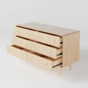 Picture of Natura Dresser – Soft Wood Minimalism