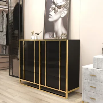 Show details for Noir Luxe Dresser & Chests Picture of Noir Luxe Dresser & Chests