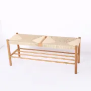 صورة مقعد ساكو بوهو من الخشب المنسوج