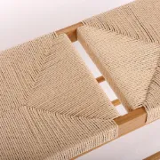 صورة مقعد ساكو بوهو من الخشب المنسوج