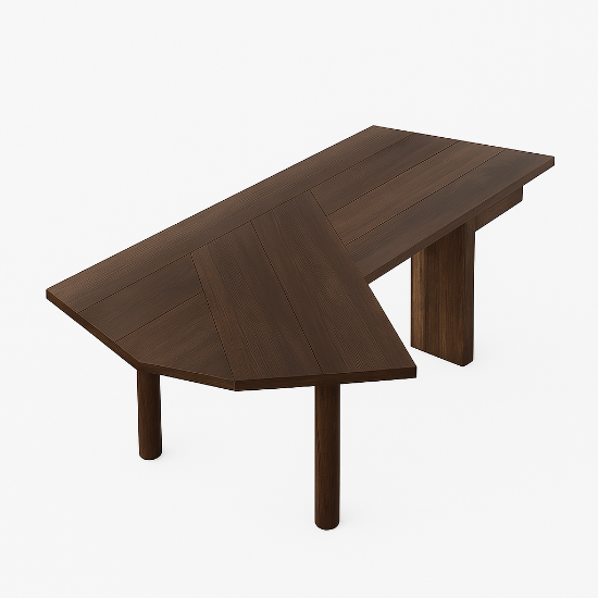 Picture of Jeneif Natural wood Desk