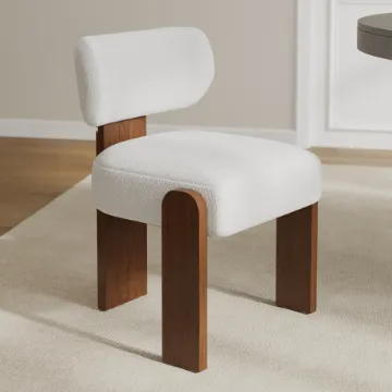 Show details for Maven Natural Wood Curve Chair Picture of Maven Natural Wood Curve Chair
