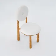 Picture of Donut Back Modern Dining Chair – Sculpted Comfort with Contemporary Charm