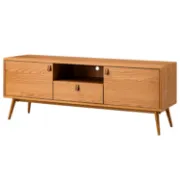 Picture of Viera – Minimalist Natural wood Tv Unit