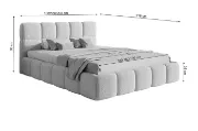 Picture of Arden Comfort Bed – Pure Ease in Natural Wood