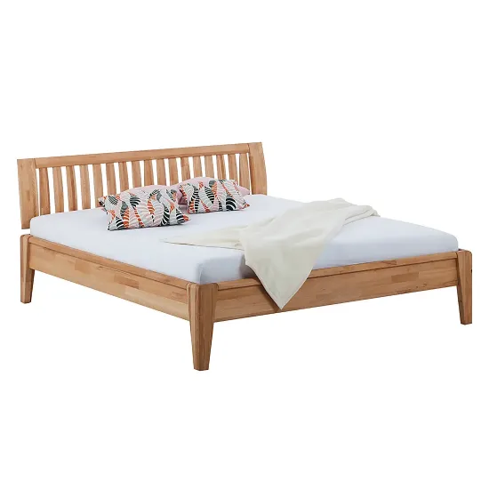 Picture of Rayan Natural  Wood Bed – Strength with Soul