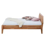 Picture of Rayan Natural  Wood Bed – Strength with Soul