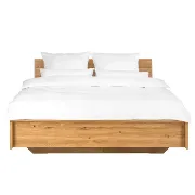 Orlan Storage Bed -Natural Wood