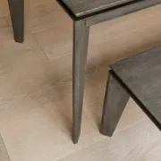 صورة مقعد طعام أفيرو منجد ومن من الخشب الطبيعي