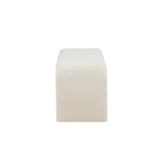 Picture of Sora Natural Wood Waterfall Bench – Sculpted Corners