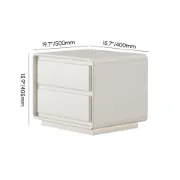 صورة كومود نوفا من الخشب الطبيعي – بقاعدة مضيئة