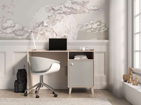 Picture of Grivo - Natural Wood - Study Desk