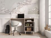 Picture of Grivo - Natural Wood - Study Desk