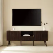 Picture of Tivo Modern TV Stand – Natural Wood