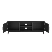 Picture of Lino Natural Wood TV Stand – Woven Doors