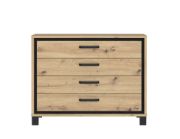 Picture of Marais Natural Wood Bedroom Set – Sliding Wardrobe
