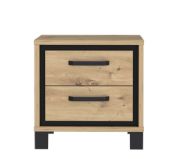 Picture of Marais Natural Wood Bedroom Set – Sliding Wardrobe