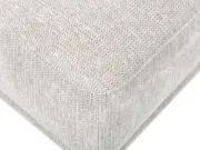 Lirio Rectangular Ottoman – Soft Upholstery with Wooden Legs