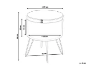 صورة نوبلي مقعد مصنوع من الخشب الطبيعي