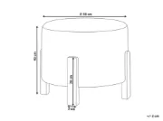 صورة آزور مقعد مصنوع من الخشب الطبيعي