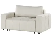 Picture of Paradis Convertible Sofa Bed from natural wood.