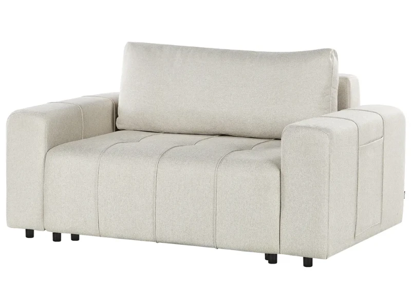 Picture of Paradis Convertible Sofa Bed from natural wood.