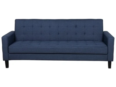 Mirelle – Modern Convertible Sofa with Natural Wood Frame