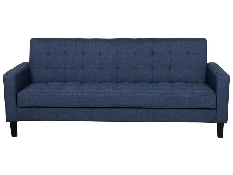 Mirelle – Modern Convertible Sofa with Natural Wood Frame