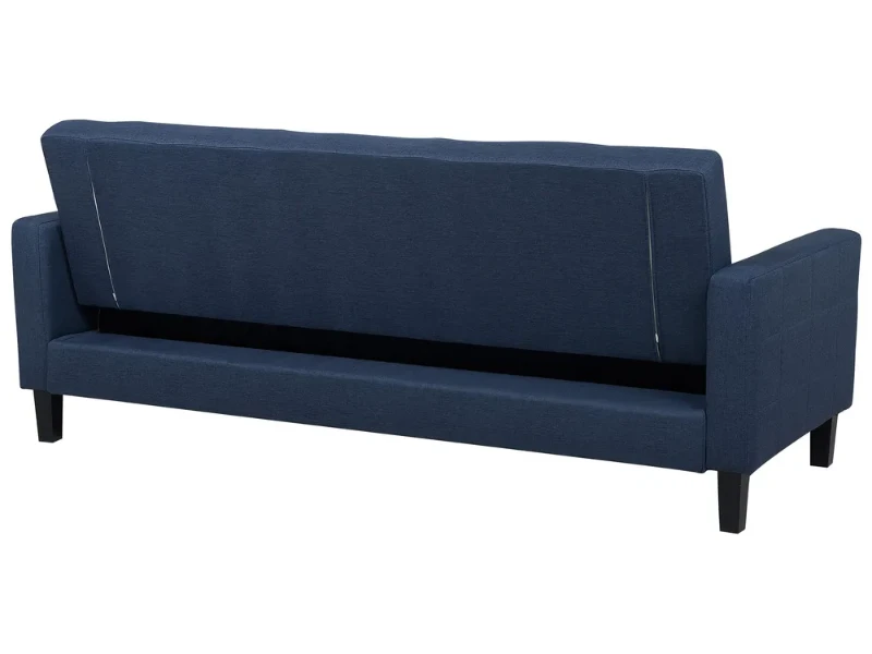 Mirelle – Modern Convertible Sofa with Natural Wood Frame