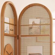 Avena Wooden Room Divider – Natural Woven Design