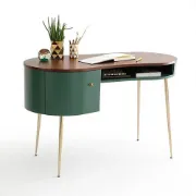 Picture of Soleil Curved Desk - Natural wood.
