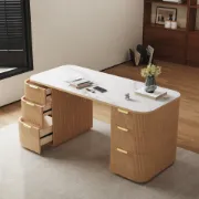 Picture of Écrito Desk - Natural Wood.