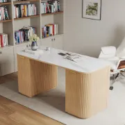 Picture of Écrito Desk - Natural Wood.
