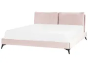 Lusso Upholstered Bed – Double-Pillow Padded Headboard