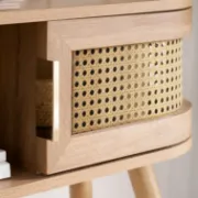 Épure Rattan Console  - Natural wood.