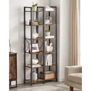 Fenza – Natural Wood & Metal Display Shelf