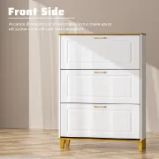 Éliane – Modern Natural Wood Shoe Cabinet