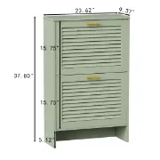 Solène – Modern Natural Wood Shoe Cabinet