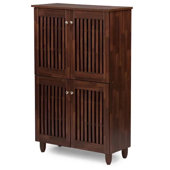 Morello – Natural Wood Shoe Cabinet
