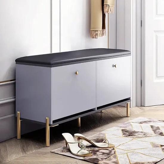 Picture of Arvo Upholstered Wood Storage Bench