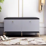 Picture of Arvo Upholstered Wood Storage Bench