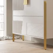 Noirette – Modern Shoe Cabinet Made of Natural Wood