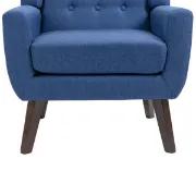 صورة .بيرليت كرسي جانبي - من الخشب الطبيعي