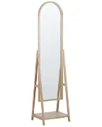 Picture of Vérité Floor Mirror- Natural Wood.