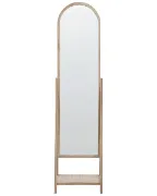Picture of Vérité Floor Mirror- Natural Wood.